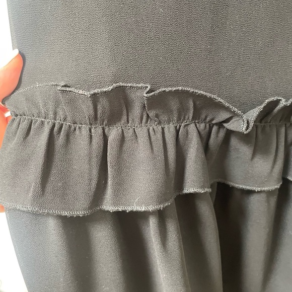 ASOS Pretty Lavish Smock Ruffle Mini Dress - Picture 7 of 8